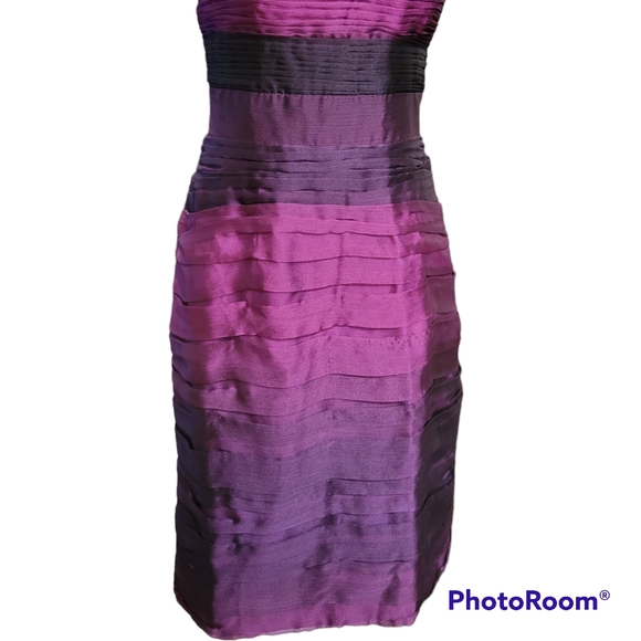 Monique Lhuillier BRIDESMAIDES 4  NWT DRESS Shades of Purple - Picture 2 of 11